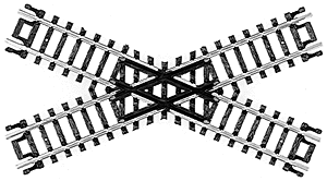 Image for 150-2568 Crossing 60-Degree NS Blk