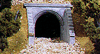 Woodland Scenics 1263 Culverts (Hydrocal Plaster Castings) pkg(2) -- Masonry Arch A Scale