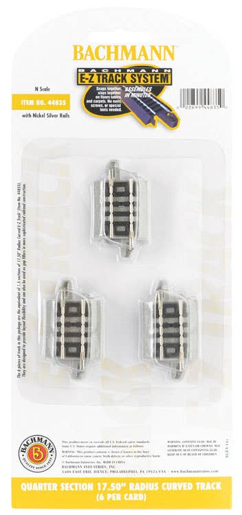 Image for 160-44835 E-Z Tr NS 1/4 17.5"Rad 6/