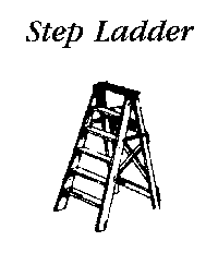 Image for 361-554 Step Ladder 8' brown