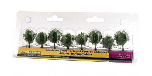 Woodland Scenics 4148 Deciduous Trees - Scene-A-Rama(TM) -- 3/4 to 1-1/4"  1.9 to 3.2cm pkg(8) A Scale