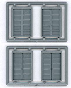Image for 293-8124 Doors Double 5-Panel 4/