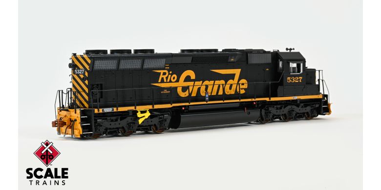 ScaleTrains SXT39721 EMD SD45 Phase IIb1, Rio Grande/Large Billboard Lettering #5337 DCC & Sound HO Scale