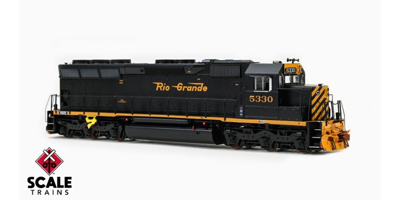 ScaleTrains SXT39723 EMD SD45 Phase IIb1, Rio Grande/Small Lettering #5330 DCC & Sound HO Scale