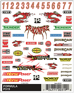 Woodland Scenics 319 Dry trns formula A Scale