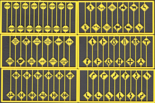 Image for 293-8258 Road Sign Pre-1954 75/