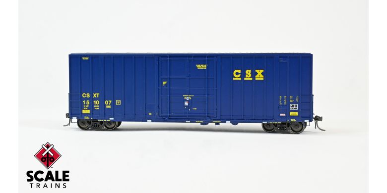 Scaletrains EE1456-2 ExactRail Evolution HO Scale Gunderson 6269 High-Cube Boxcar, CSX/CSXT #151024 HO Scale