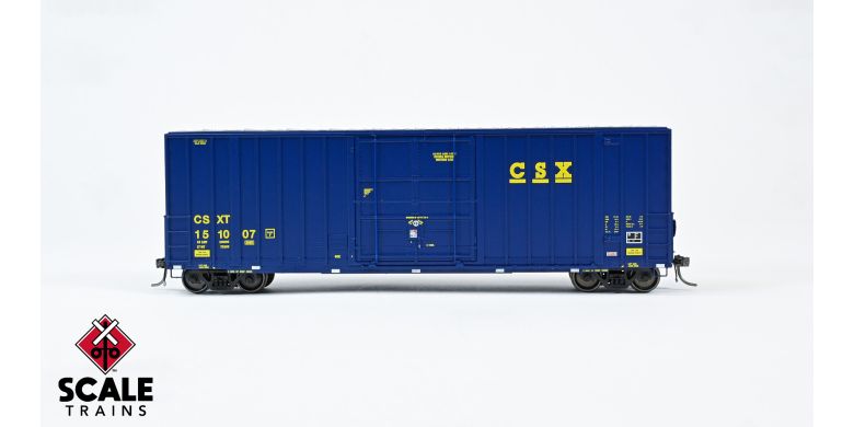 Scaletrains EE1456-2 ExactRail Evolution HO Scale Gunderson 6269 High-Cube Boxcar, CSX/CSXT #151024 HO Scale