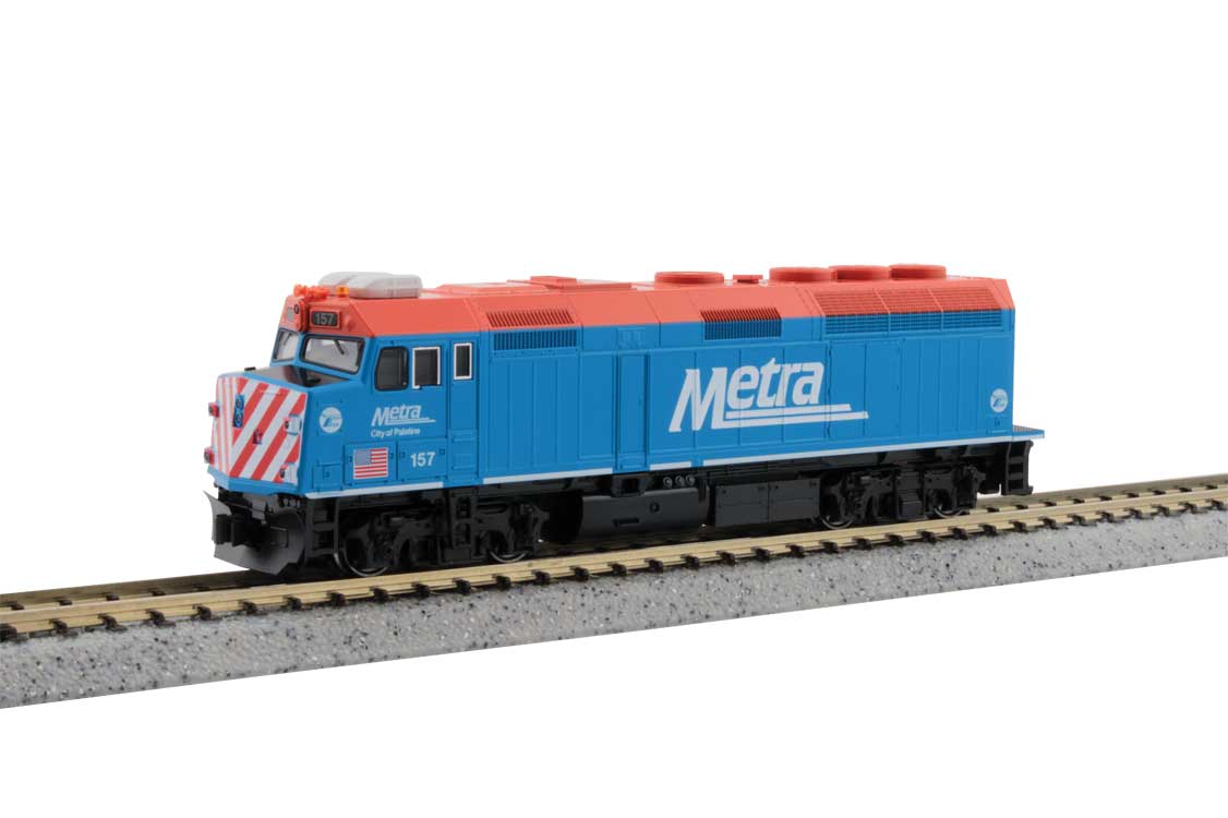 Image for 381-1769107 F40H Chicago Metra 157