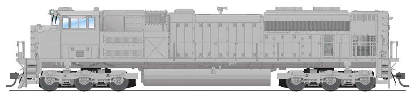 Image for 187-8720 EMD SD70ACe DC UNDEC