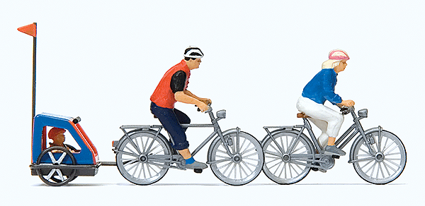 Image for 590-10638 Family On Bike Trip