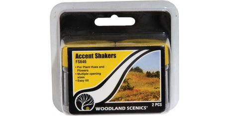 Woodland Scenics 646 Field System -- Accent Shakers pkg(2) A Scale