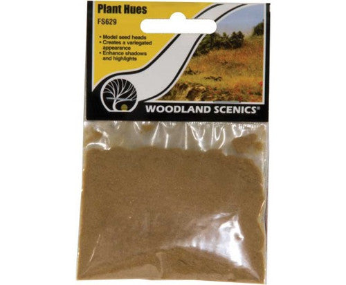 Woodland Scenics 629 Field System - Plant Hues - 1.8 Cubic Inches 29.5 Cubic Centimeters Each -- Golden, Wheat, Shadow Green, Red Switch A Scale