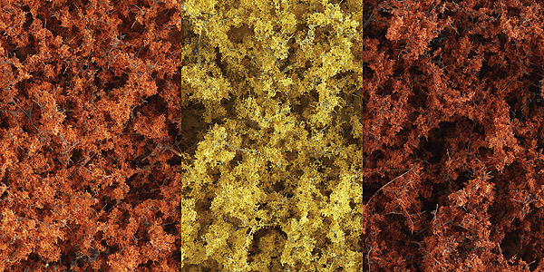 Woodland Scenics 1135 Fine Leaf Foliage(TM) - 75 Cu. In. 1.2 Cu. m. -- Fall Mix A Scale