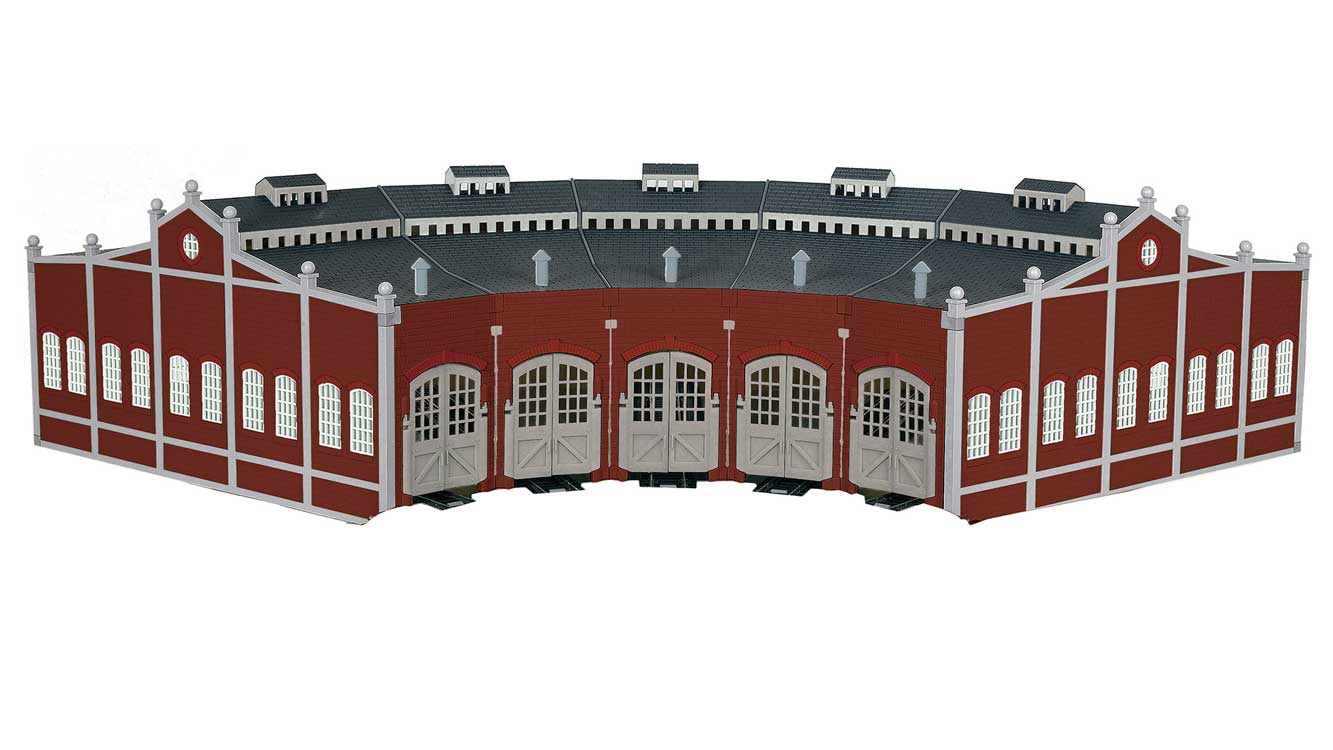 Image for 160-45020 Five Bay Roundhouse w/EZ