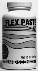 Woodland Scenics 1205 Flex Paste(TM) 16oz 473mL -- Scenery Filler/Coating Material A Scale