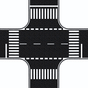 Image for 528-60712 Pavement Sheet Crssng blk