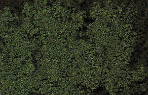 Woodland Scenics 58 Foliage Clusters(TM) - 45 Cubic Inches 737 Cubic cm -- Medium Green A Scale
