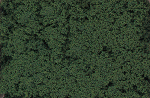 Woodland Scenics 59 Foliage Clusters(TM) - 45 Cubic Inches 737 Cubic cm -- Dark Green A Scale