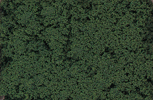 Woodland Scenics 59 Foliage Clusters(TM) - 45 Cubic Inches  737 Cubic cm -- Dark Green A Scale