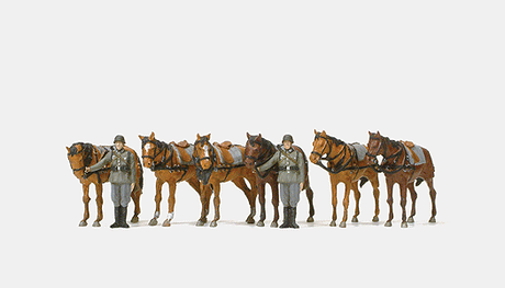Image for 590-16597 Soldiers w/Horses 8/