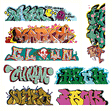 Image for 184-2248 Graffiti Dcl Mega #5 8/