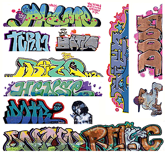 Image for 184-2259 Graffiti Dcl Mega #10 11/