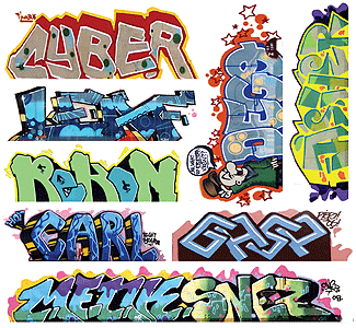 Image for 184-2261 Graffiti Dcl Mega #12 8/