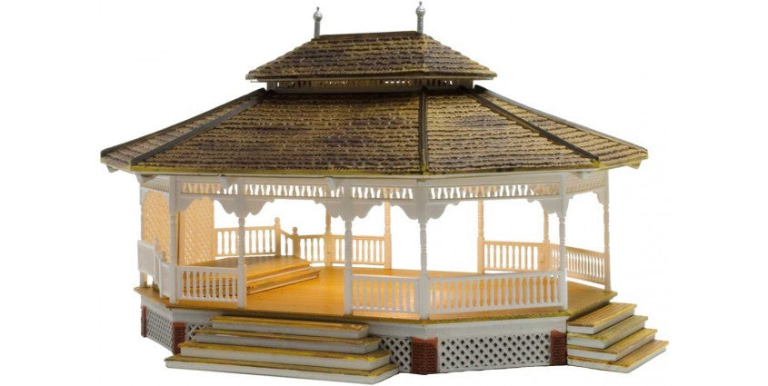 Woodland Scenics 5035 Grand Gazebo - Built-&-Ready Landmark Structures(R) -- Assembled - 6-5/16 x 5-9/32" 16 x 13.4cm HO Scale