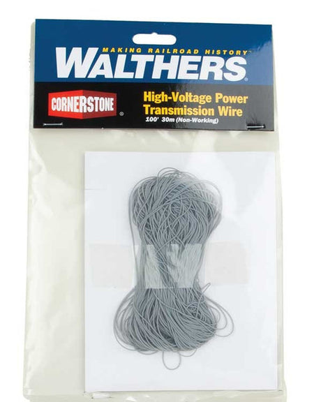 Walthers {933-3344} 100' (30m) High-Voltage Power Transmission Line - Non-Working (Scale=HO) Cornerstone Part#933-3344