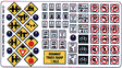Image for 184-147 Modern Traffic Signs '71+