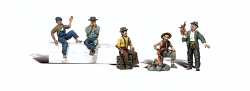 Woodland Scenics 2734 Hobos - Scenic Accents(R) -- pkg(5) O Scale