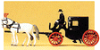Image for 590-30452 Carriage closed w/horses
