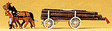 Image for 590-30465 Log wagon w/logs