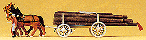 Image for 590-30465 Log wagon w/logs