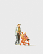 Image for 590-28079 Woman w/Child & Stroller