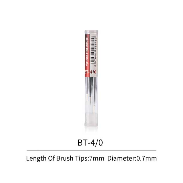 Image for 314-40 Fine Brush Tips 4/0 3/