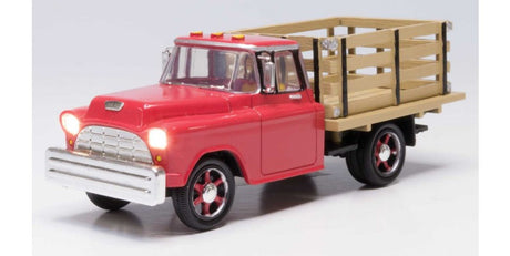 Woodland Scenics 5975 Just Plug(R) Lighted Vehicle -- Heavy Hauler (red) O Scale
