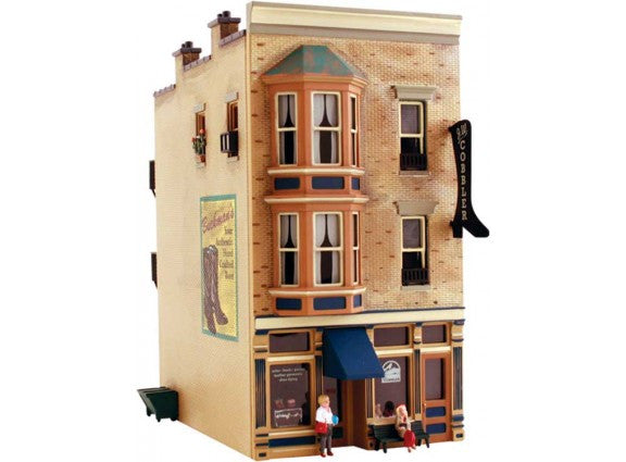 Woodland Scenics 4931 J.W. Cobbler - Built & Ready(R) Landmark Structures(R) -- Assembled - 1-3/16 x 1-3/4"  3 x 4.4cm N Scale