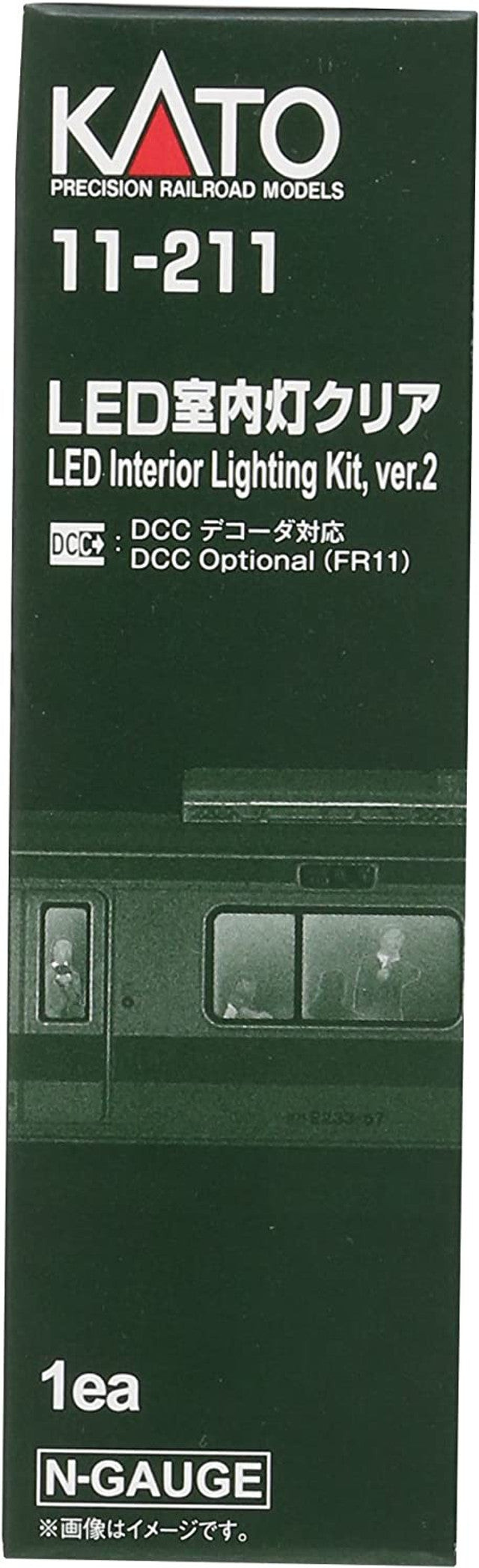11211 Kato USA Inc / Int Light Kit w/LED #2 (SCALE=N) Part # 381-11211