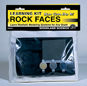 Woodland Scenics 951 Learning Kit -- Rock Faces A Scale