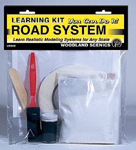 Woodland Scenics 952 Learning Kit -- Roads & Pavement A Scale