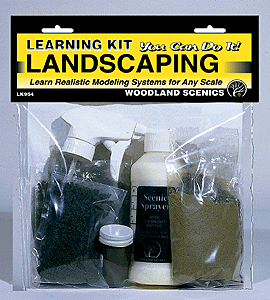 Woodland Scenics 954 Learning Kit -- Landscaping A Scale
