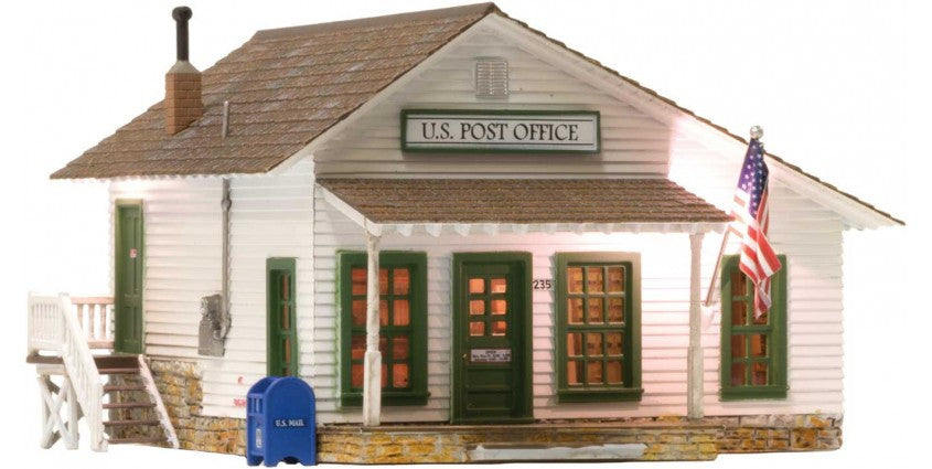 Woodland Scenics 5063 Letters, Parcels & Post - Built & Ready(R) Landmark Structures(R) -- 4-1/8 x 4-3/32 x 2-3/4" 10.4 x 10.3 x 7cm HO Scale
