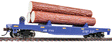 Image for 931-1770 Log Dump Car w/Logs ARR
