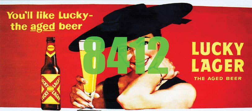 Image for 293-8412 Bllbrd Kit Lucky Lager