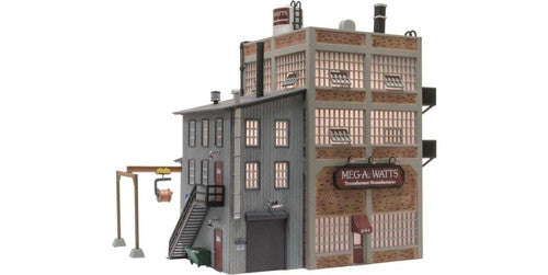 Woodland Scenics 5037 Meg A. Watts Transformers - Built-&-Ready Landmark Structures(R) -- Assembled - 8-7/16 x 6-27/32" 21.4 x 17.4cm HO Scale