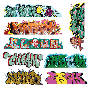 Image for 184-1248 Graffiti Dcl Mega #5 8/