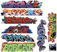 Image for 184-1258 Graffiti Dcl Mega #9 9/