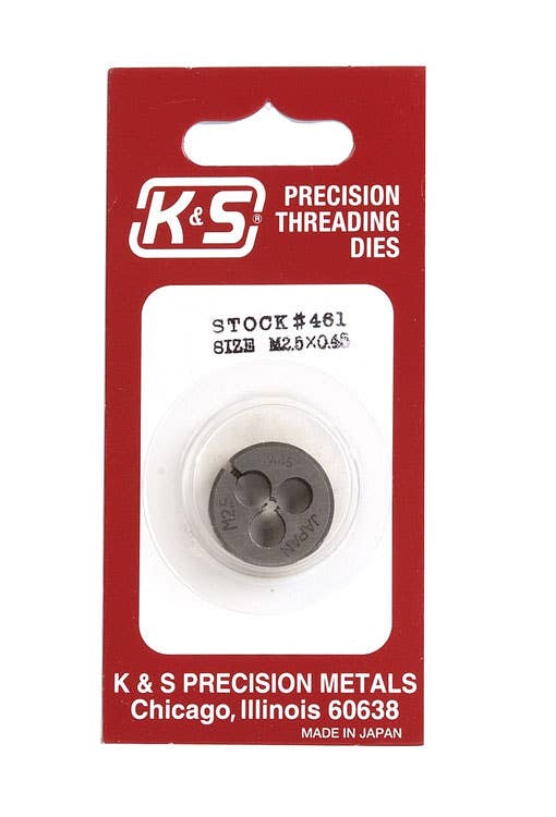 Image for 370-461 Metric Die 2.5mm